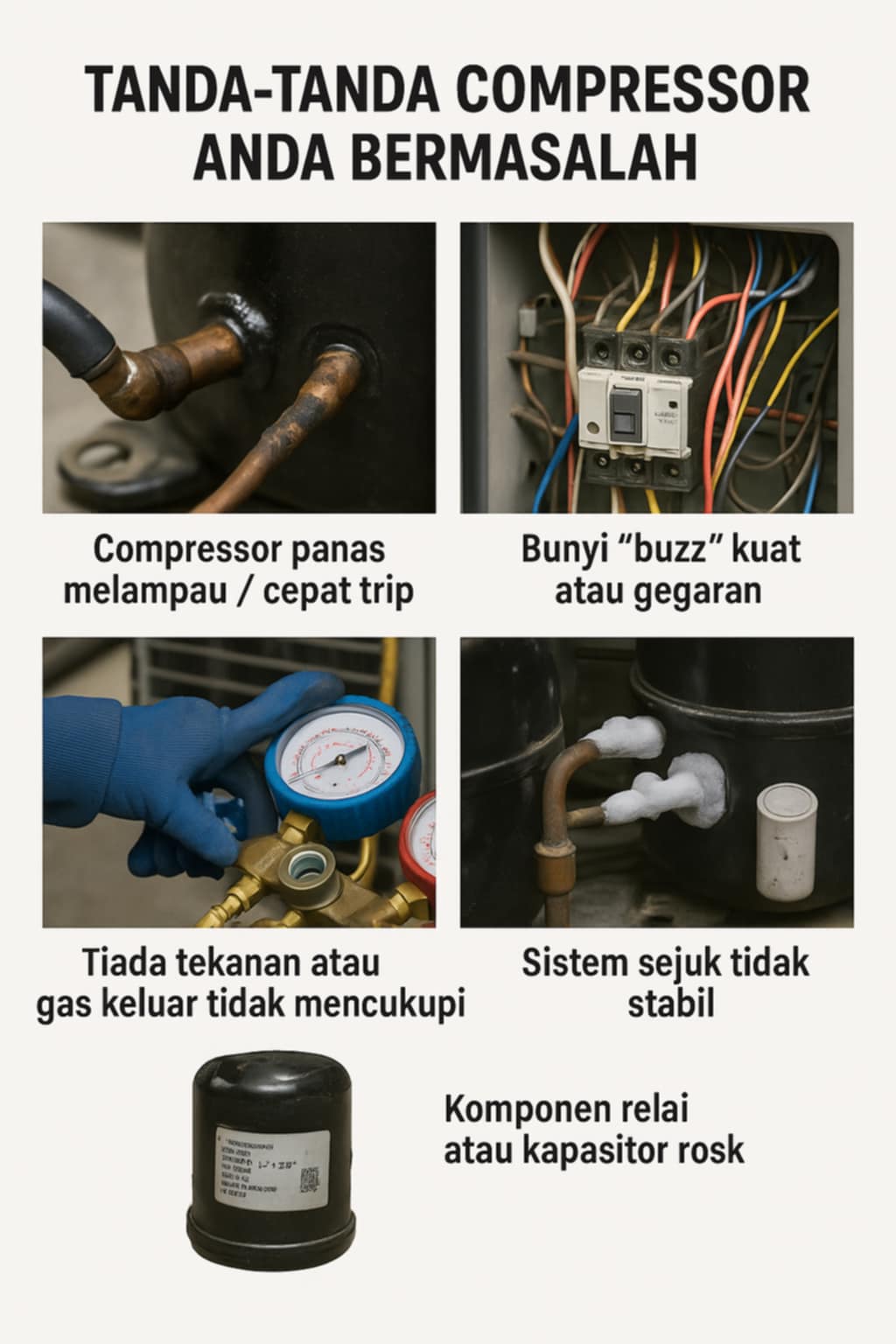 Repair & Install Compressor